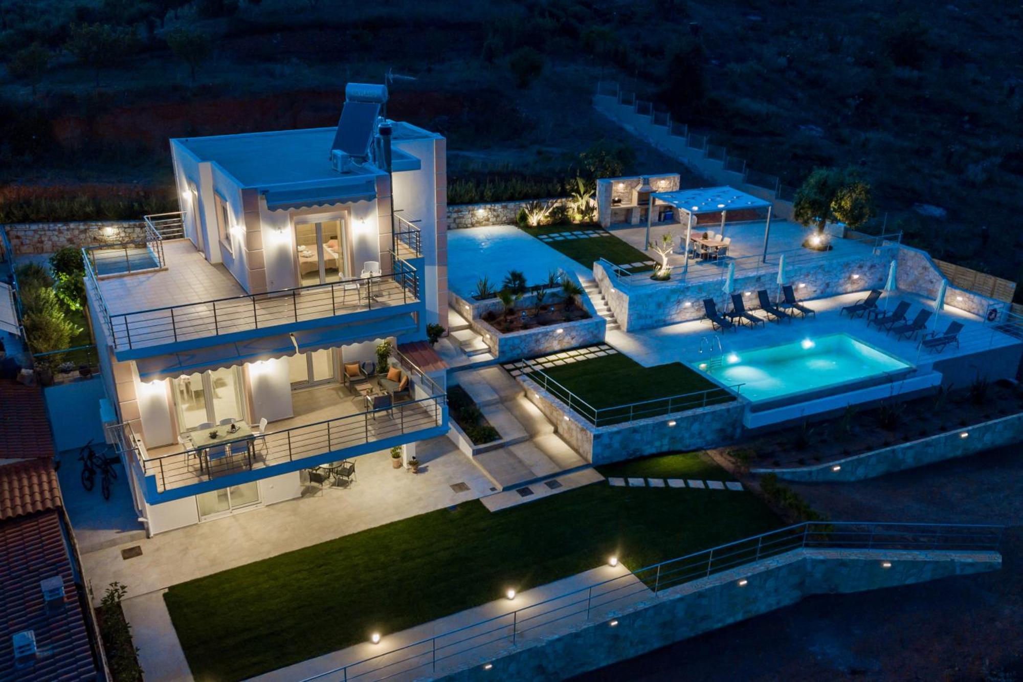 Villa Oasis Galatás Exteriér fotografie